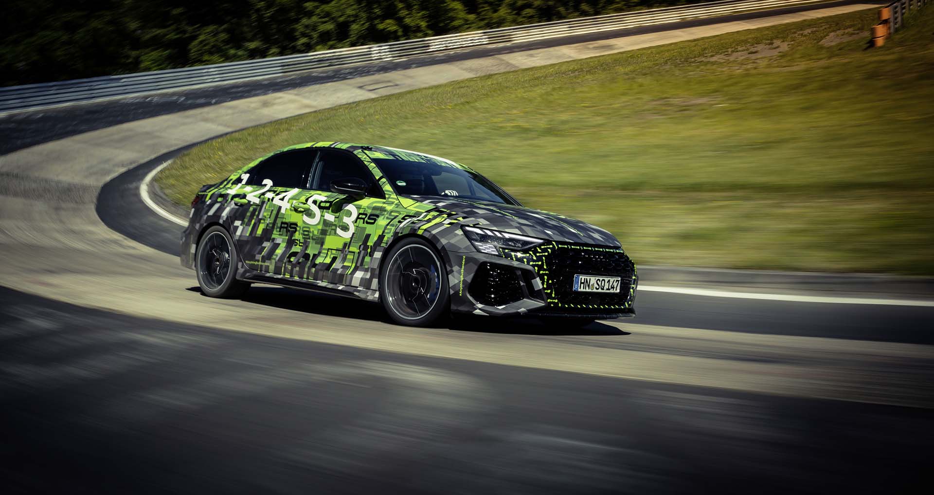 Audi RS 3 Lap Record Nürburgring Nordschleife