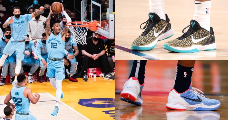 NBA 黑馬球星 Ja Morant 都上腳哪幾雙特殊球鞋?