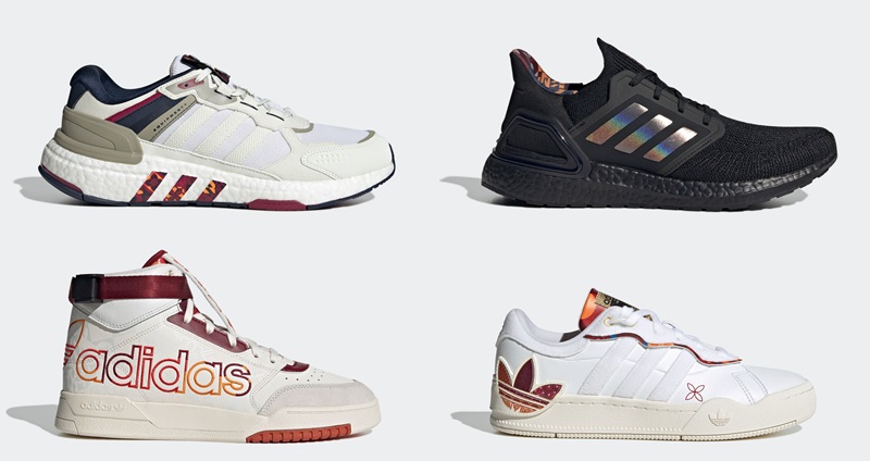 迎接農曆新年的到來！adidas、adidas Originals全線推出新春限定系列服飾鞋款，以新年團聚的正面能量、歡愉氣息為靈感，潮流風格為基底，將滿滿象徵吉祥、祝福、好運的新春意象注入設計，以中國結、銅錢、福到、窗花、瓷器、花卉等圖騰融合adidas經典運動風格與三線標誌，推出adidas系列跑鞋、運動服飾、兒童系列及adidas Originals系列潮流服裝鞋款、風格服飾與配件。這個新春，adidas為你注入滿滿年節氣息，同時兼顧型格魅力，打造個人多種風格的新春限定系列。