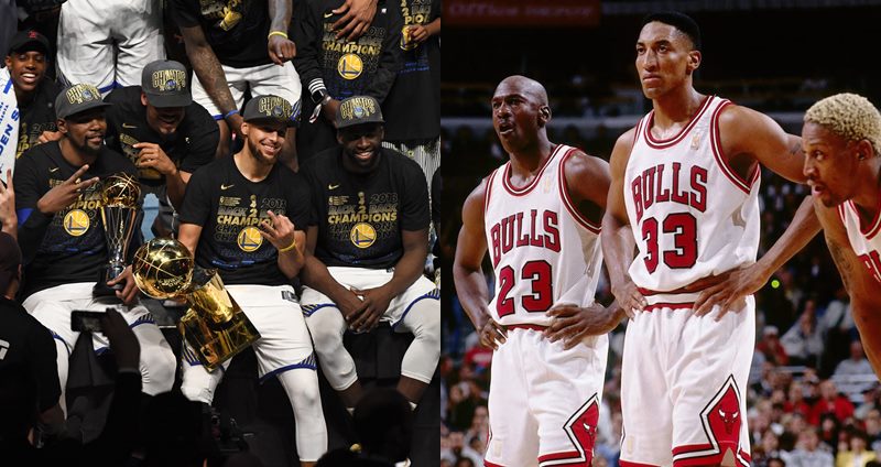 Stephen Curry 回覆網友提問，自信表示：KD 勇能擊敗 96 年公牛！
