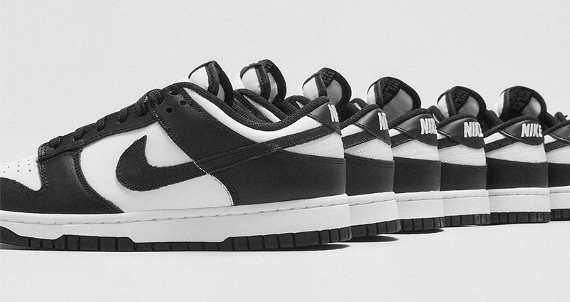 Nike Dunk Low「黑白」於官網再度補貨