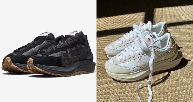 sacai x Nike VaporWaffle「黑魂」、「奶油白」最新販售消息釋出