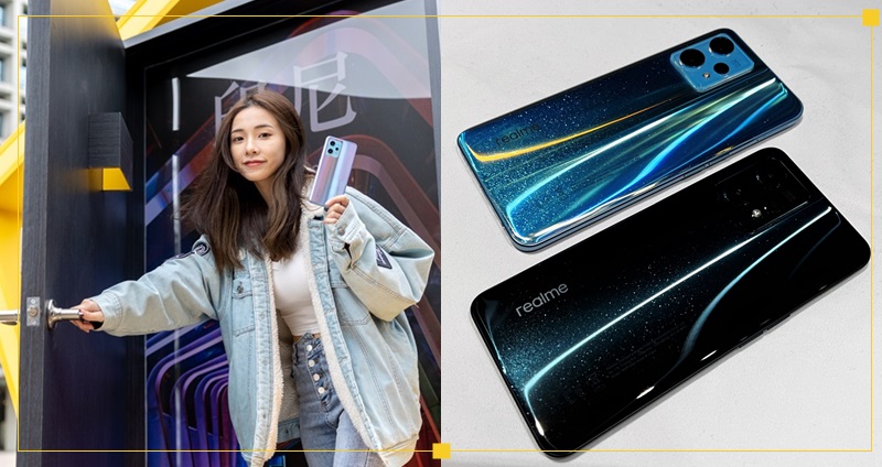跟著閃亮亮一同參與 realme 追光計劃,體驗最強夜間街拍機 realme 9 Pro+ 獨創 ProLight 超感光技術,一秒偽出國!