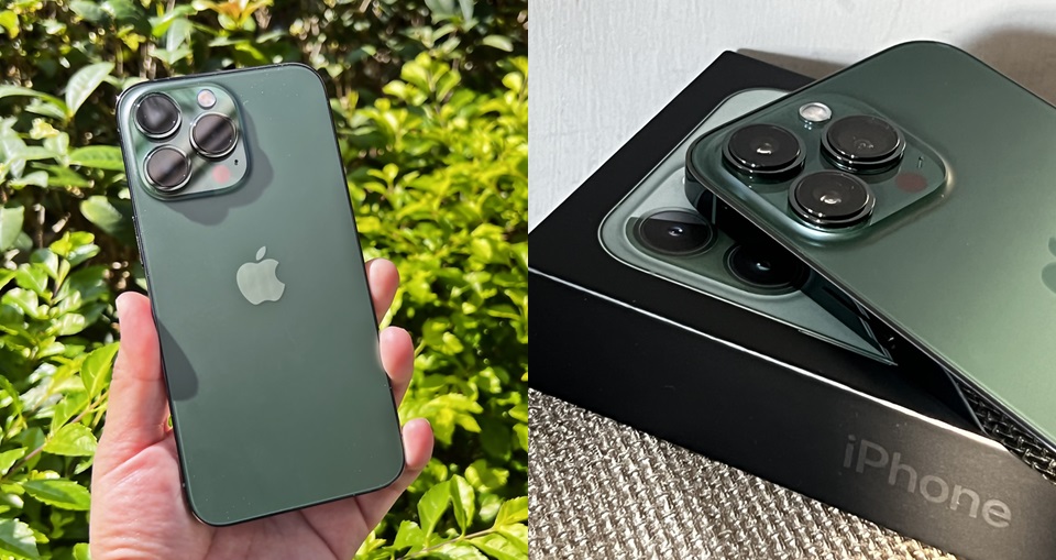 iPhone 13 松嶺青新色開箱！絕美耀眼的綠色喚醒春天