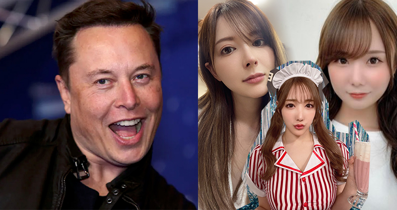 網推「這才是創造世界和平的男人！」Elon Musk 收購 Twitter 後，多位 AV 女優的帳號成功復活