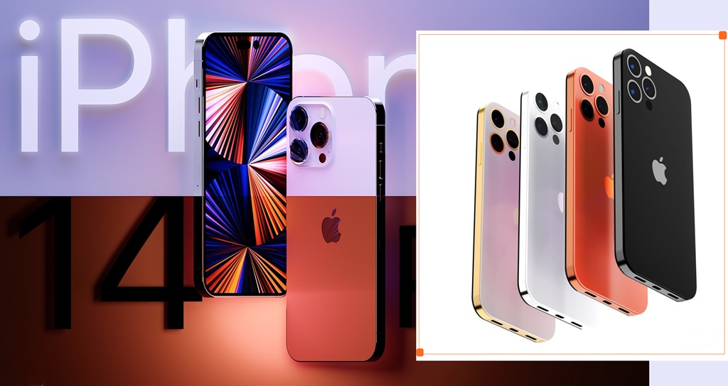 iPhone 14 新色再＋2！「日落橘」、「朝露藍」夢幻概念圖意圖使人掏錢