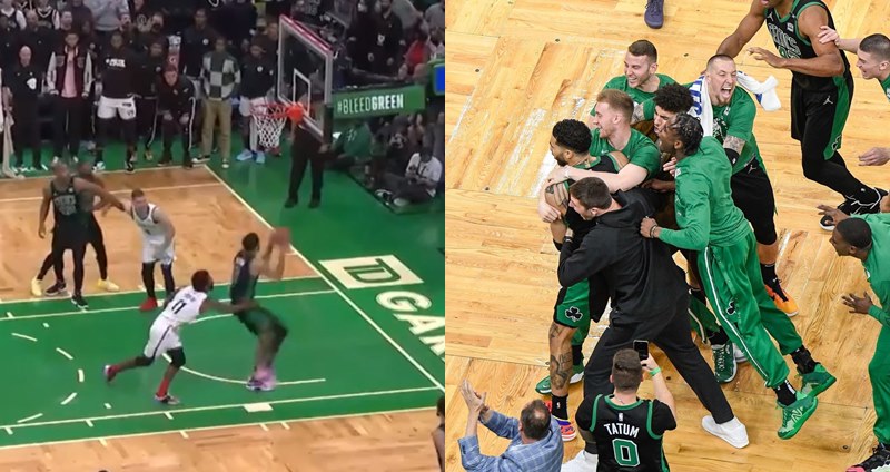 Jayson Tatum 華麗轉身上籃絕殺籃網
