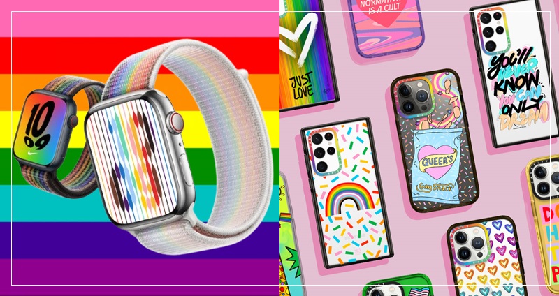 2022 同志驕傲月「彩虹系」手機殼推薦！Apple Watch 錶帶、犀牛盾、CASETiFY...