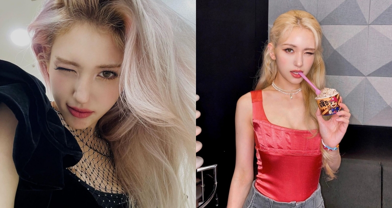 Somi 從選秀節目離開後，目前是 SOLO 女歌手。（圖： Somi IG ）