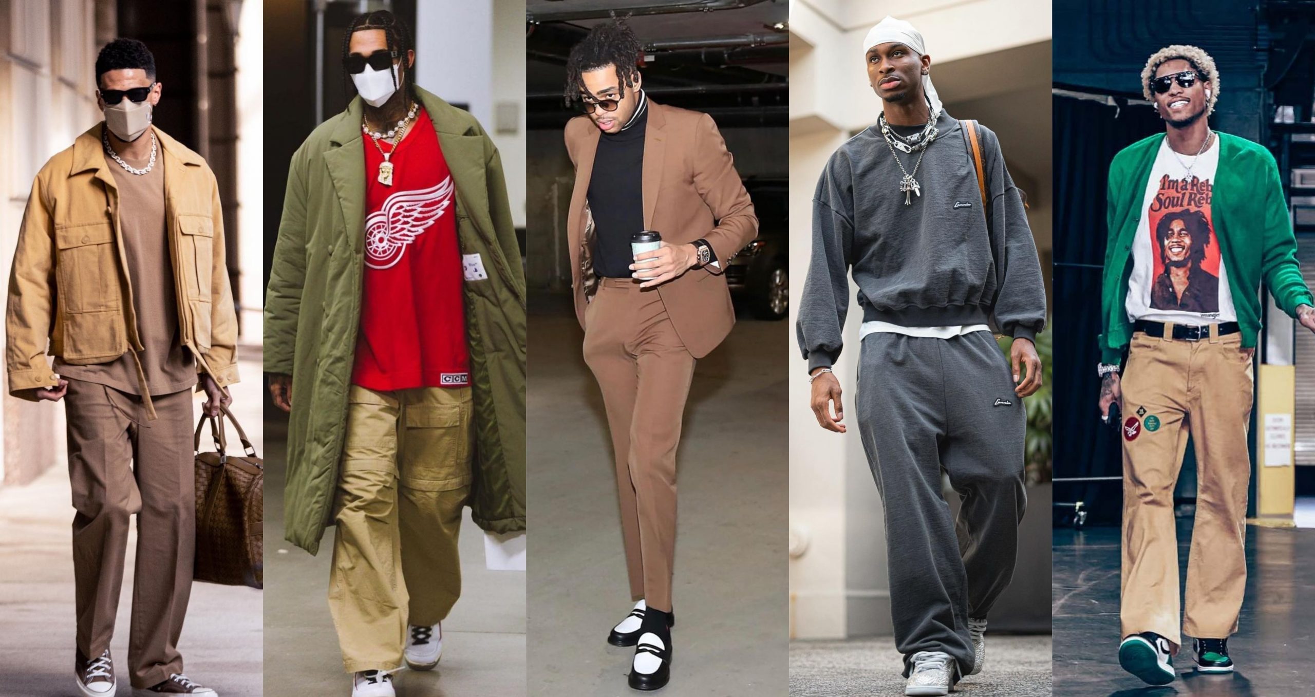 Leaguefit 公布本賽季 NBA 的年度穿搭第一隊。