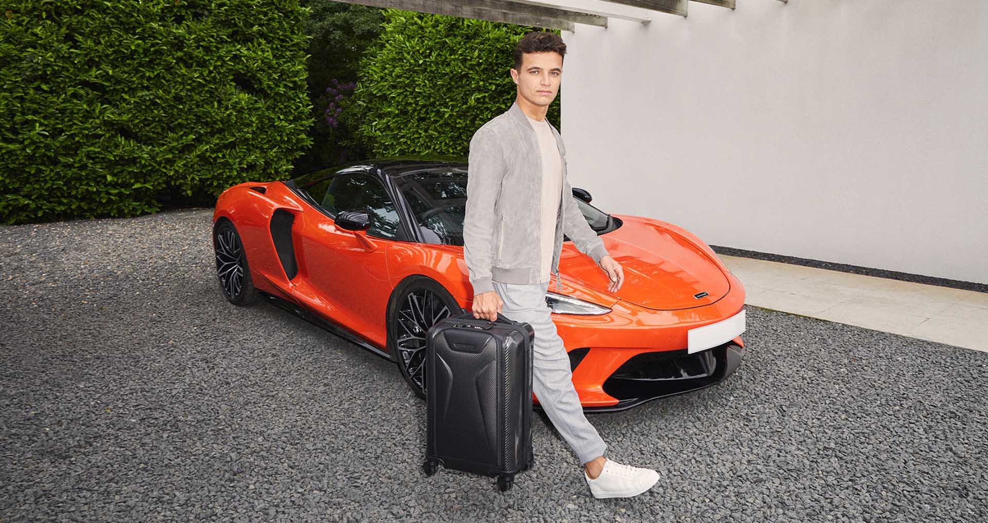 McLaren × TUMI luxury travel collection