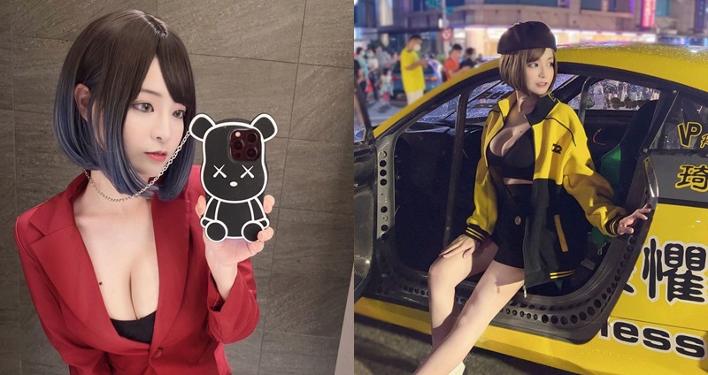 郭鬼鬼 Cos 波奇塔，還原度相當高。（圖： IG ）