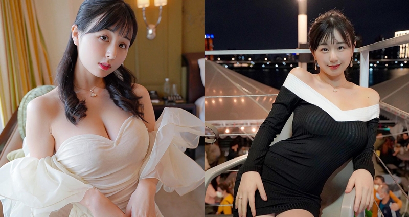 日本寫真女星栗田惠美最近來台拍攝寫真。(圖:IG)