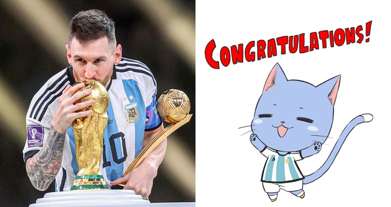 梅西 messi 卡達世界盃 世足 FIFA 2022 世足 足球 2022 FIFA World Cup 真島浩 魔島少年 青之蘆葦