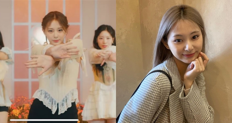 TWICE 最新預告中，子瑜站上 C 位熱舞。（圖： IG ）