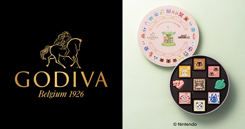 集合啦！動物森友會 任天堂 Nintendo GODIVA
