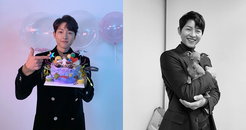 宋仲基 30 日公布結婚又當爸的好消息。（圖： IG ）