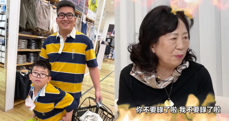 Joeman 帶新豐街弟弟騙媽媽有小孩，直接惹怒媽媽。（圖：影片截圖）