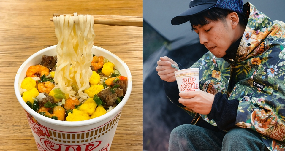 睡在杯麵裡？Nissin 日清食品新創意「杯麵寢具組」根本會越睡越餓吧！