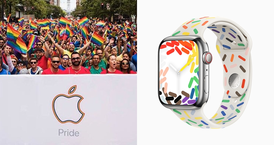 愛最大!Apple Watch 再次披上彩虹 Pride 版限定錶帶為 LGBTQ+ 社群喝采!