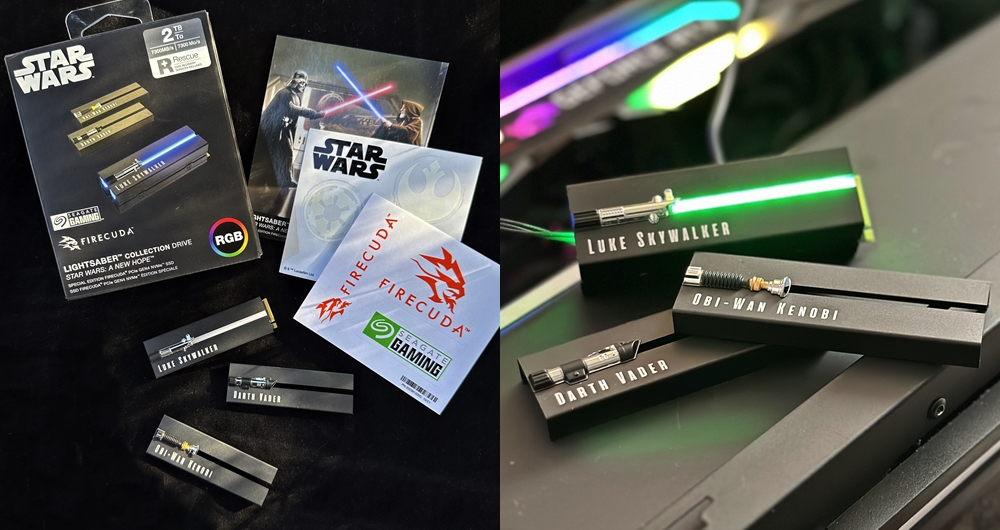 COOL開箱｜Seagate 星際大戰光劍限量版 SSD－願原力與你同在