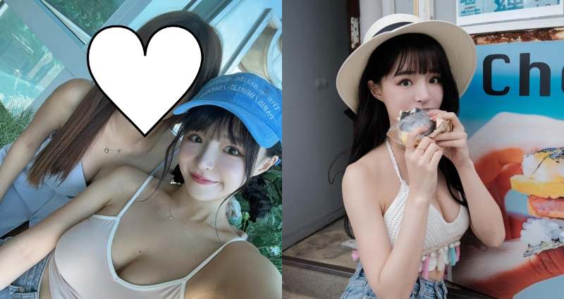 元元分享跟親妹妹綺綺的合照。(圖:臉書)