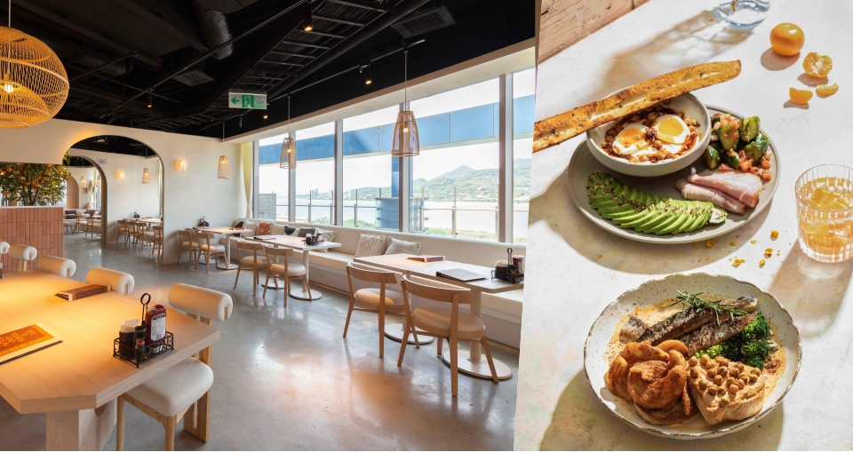 淡水新秘境之旅！貳樓淡水店一秒置身地中海度假飯店！絕美夕陽海景＋限定餐點「這天」開幕