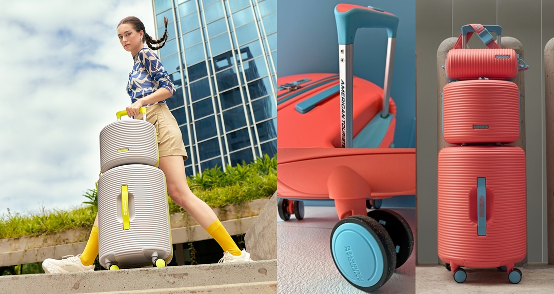 American Tourister「ROLLIO圈圈箱」大膽展現自我