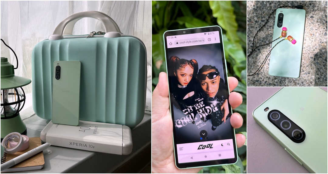 COOL開箱｜Sony Xperia 10 V 獨樹一格的日系輕量美型機！續航表現、夜拍效果...中階手機模範生