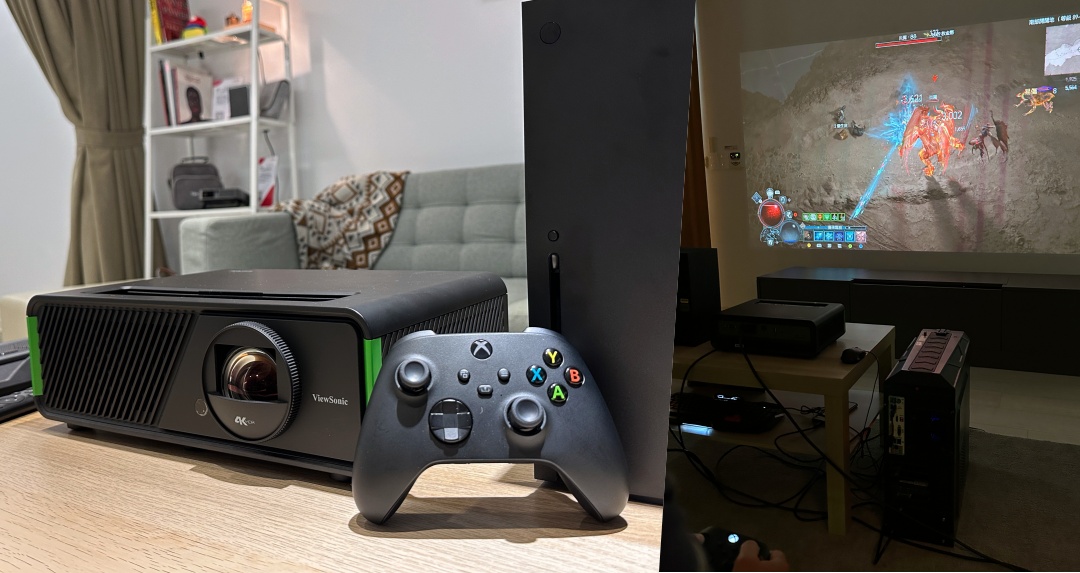 全球首款為Xbox而生的投影機