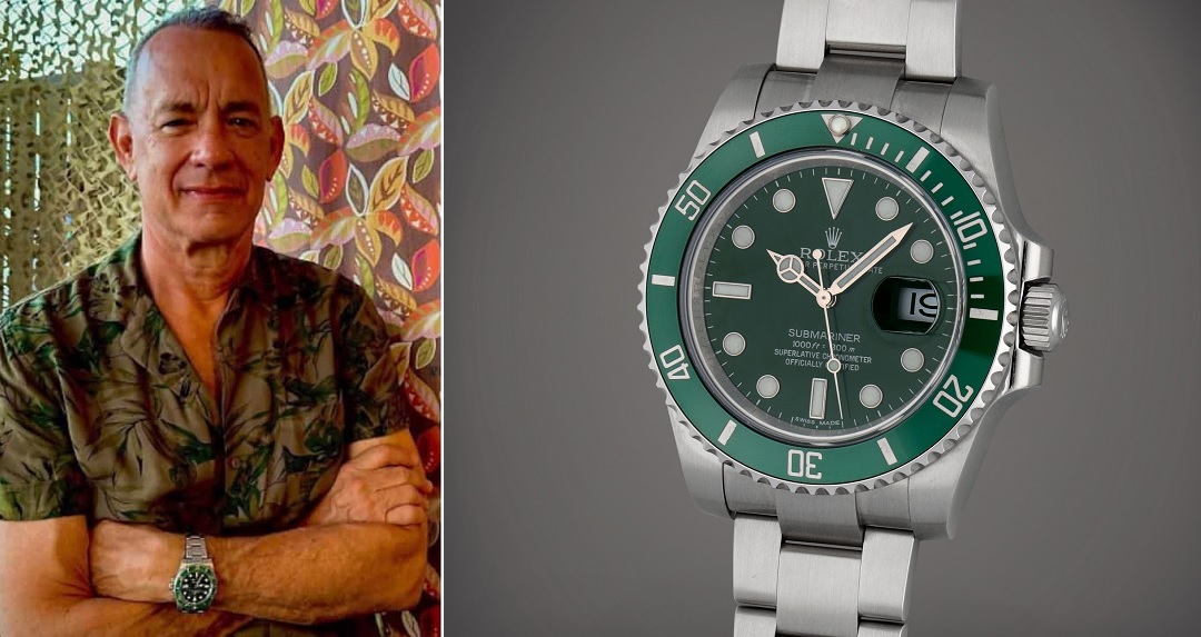 Tom Hanks and His Rolex Hulk
