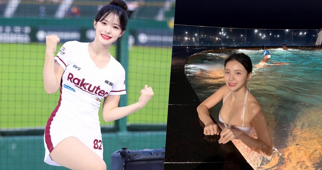 啦啦隊女神不藏了！李多慧辣曬「純白比基尼」大秀好身材。鄉民暈了：夭壽讚！