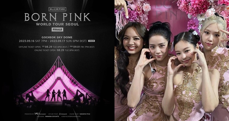 BLACKPINK巡演最終場確定。(圖:推特)