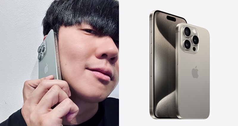 林俊傑搶先拿到iPhone 15，羨煞許多果粉。（圖：臉書）