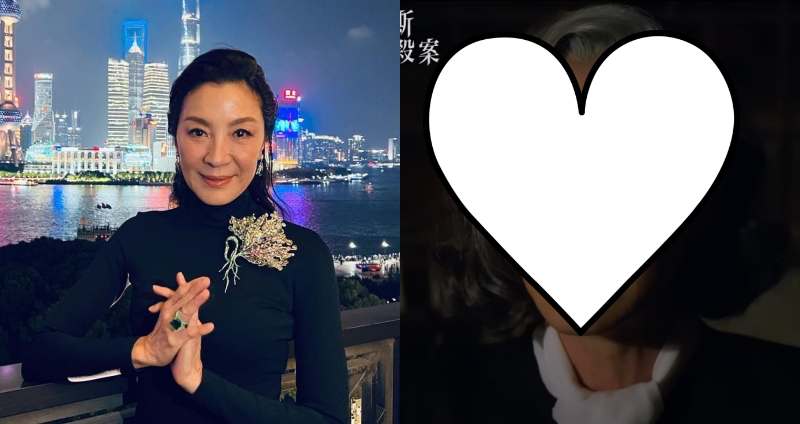 奧斯卡影后楊紫瓊化身白髮女巫。（圖：IG ）