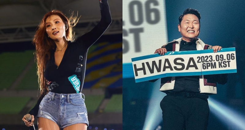 華莎簽入 Psy 經紀公司,成為 PNATION 旗下藝人。(圖:推特)