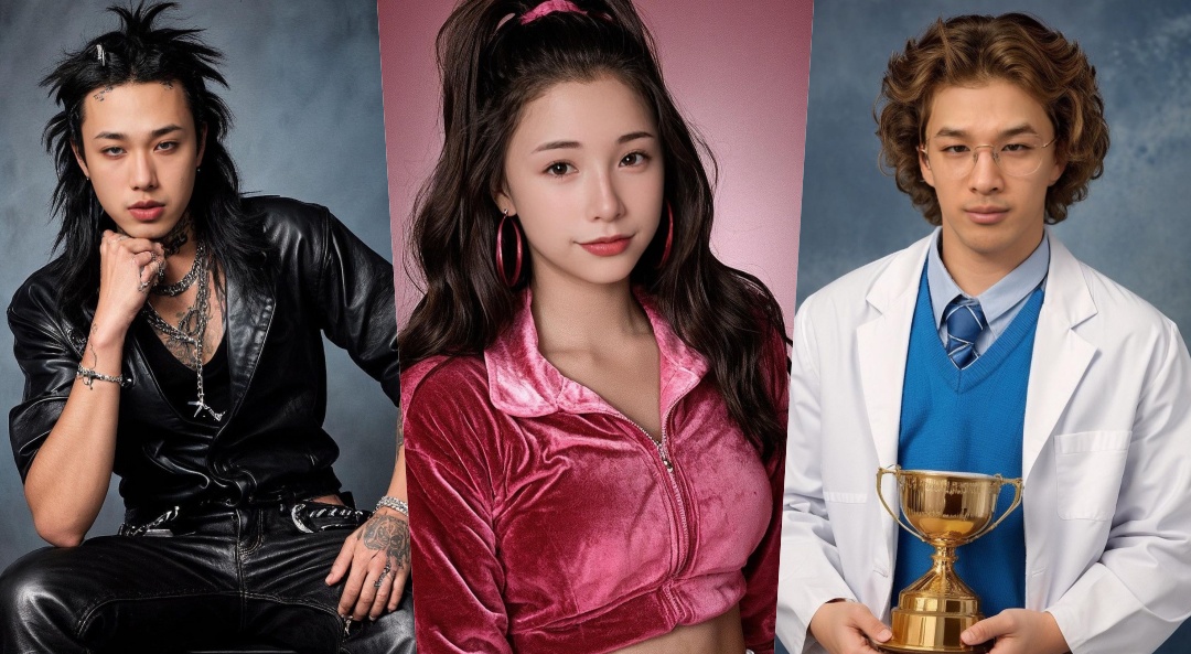 韓網爆紅「90 年代美式復古畢業照」BIGBANG太陽、Marz23、閃亮亮都在玩！你跟上了嗎？