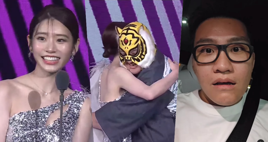 明明有得獎「河北彩花愛的抱抱」被中指通代領！Joeman 傻眼直呼 What the… 網友笑：最悲劇的得獎者