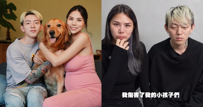 YouTuber湯宇、蕾菈夫妻拍攝影片為吸毒道歉。(圖:臉書)