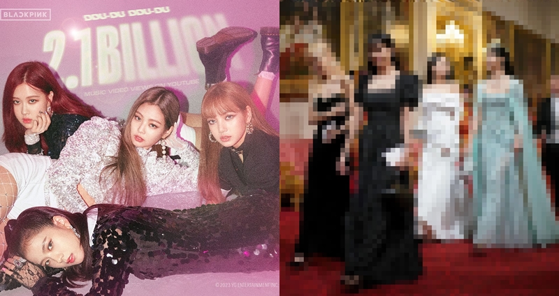 BLACKPINK現身英國國宴。（圖：X）