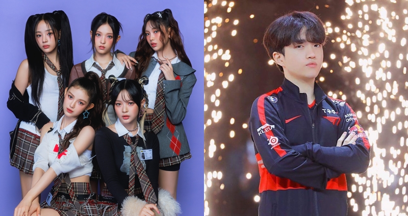 《英雄聯盟》找來NewJeans唱主題曲,讓原本就是粉絲的Keria超開心。(圖:IG)