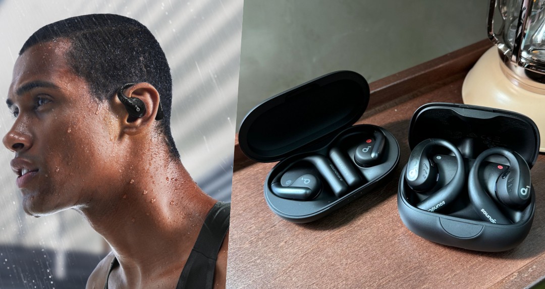 soundcore 品牌首款「開放式氣傳導」耳機 AeroFit Pro 及 AeroFit,為運動潮流人創造舒適聆聽體驗