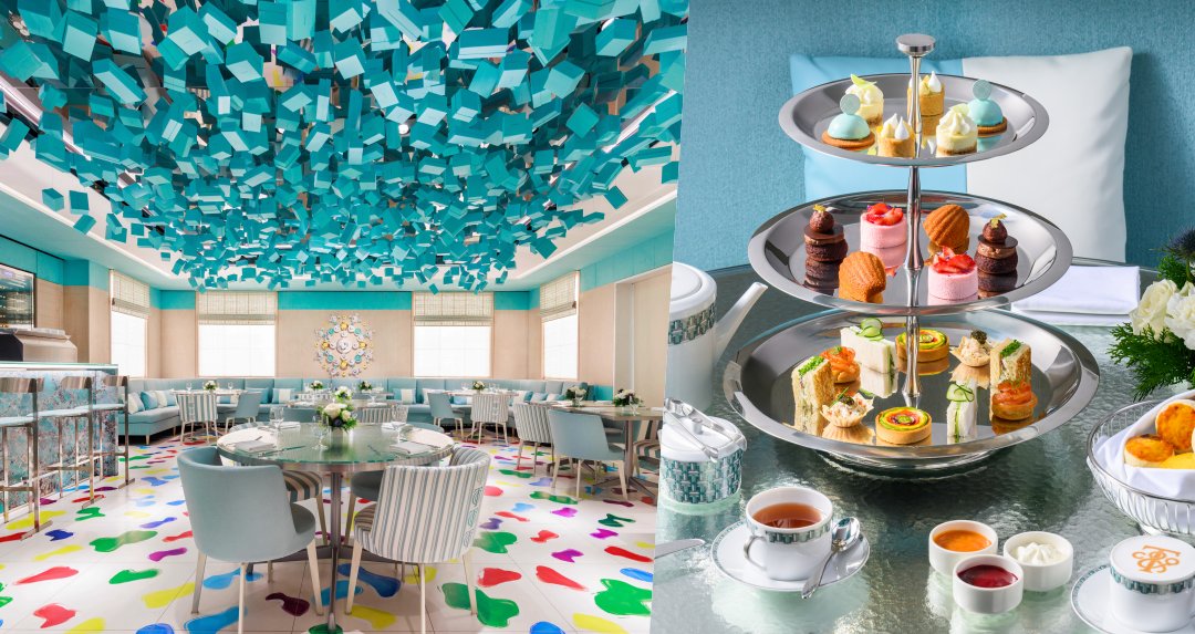 每個角落都是打卡點！亞洲首間 Tiffany 咖啡廳「Blue Box Café Taipei」5 亮點、拍照訂位攻略！