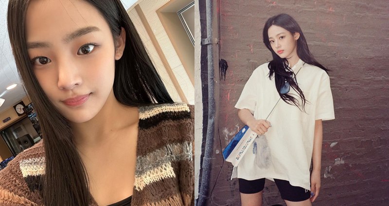 MBC下了一個關於刀削麵的聳動標題，引發Minji粉絲不滿。（圖：IG）