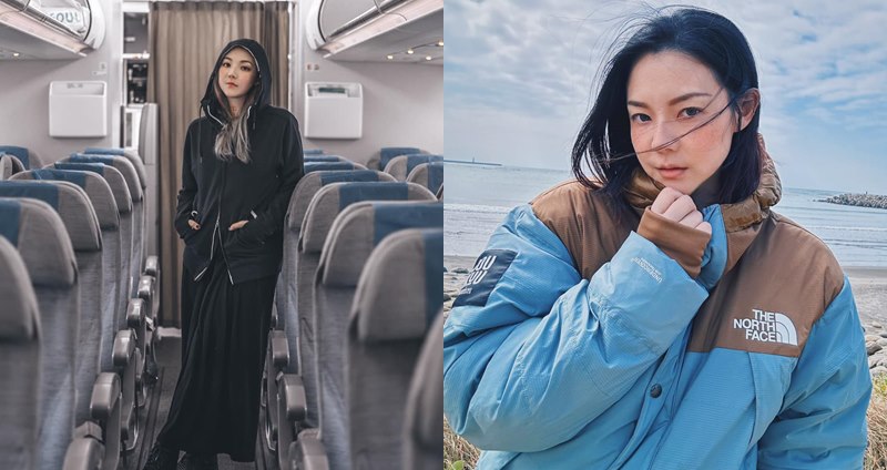 女星歐陽靖分享搭飛機需要注意的事項。（圖：臉書）