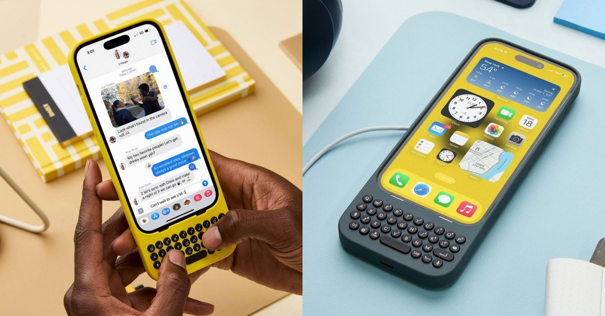 裝個殼讓 iPhone 15 秒變復古黑莓機！實體 QWERTY 鍵盤重溫打字快感