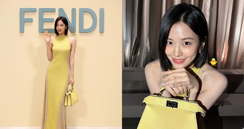 IVE 成員安兪真近期前往米蘭參加 FENDI 大秀。（圖：IG）