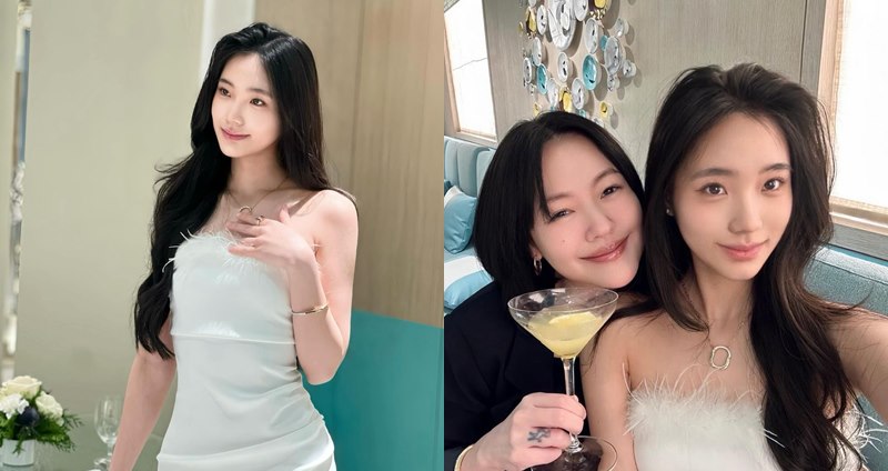 星二代Lily外型亮眼，吸引不少粉絲喜愛。（圖：IG）