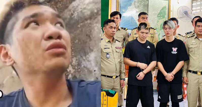 晚安小雞在柬埔寨判刑曝光,將關兩年。(圖:臉書)