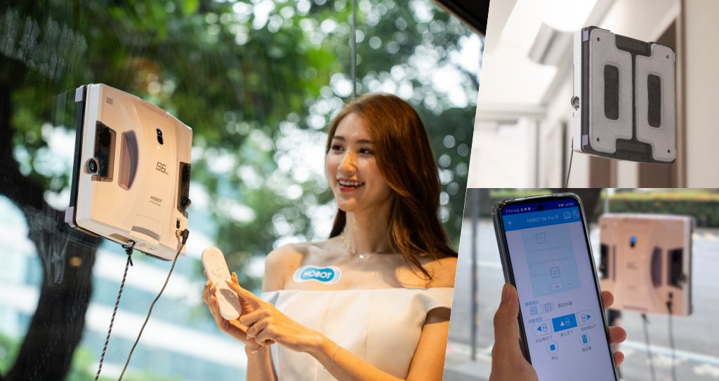 玻妞 HOBOT「雙布振動」擦窗機器人 2024 母親節禮物推薦！